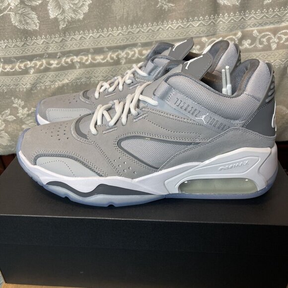 NIB Sz9.5🔥Jordan POINT LANE New Men's Wolf Grey Basketball Shoes CZ4166 002 - Picture 3 of 6